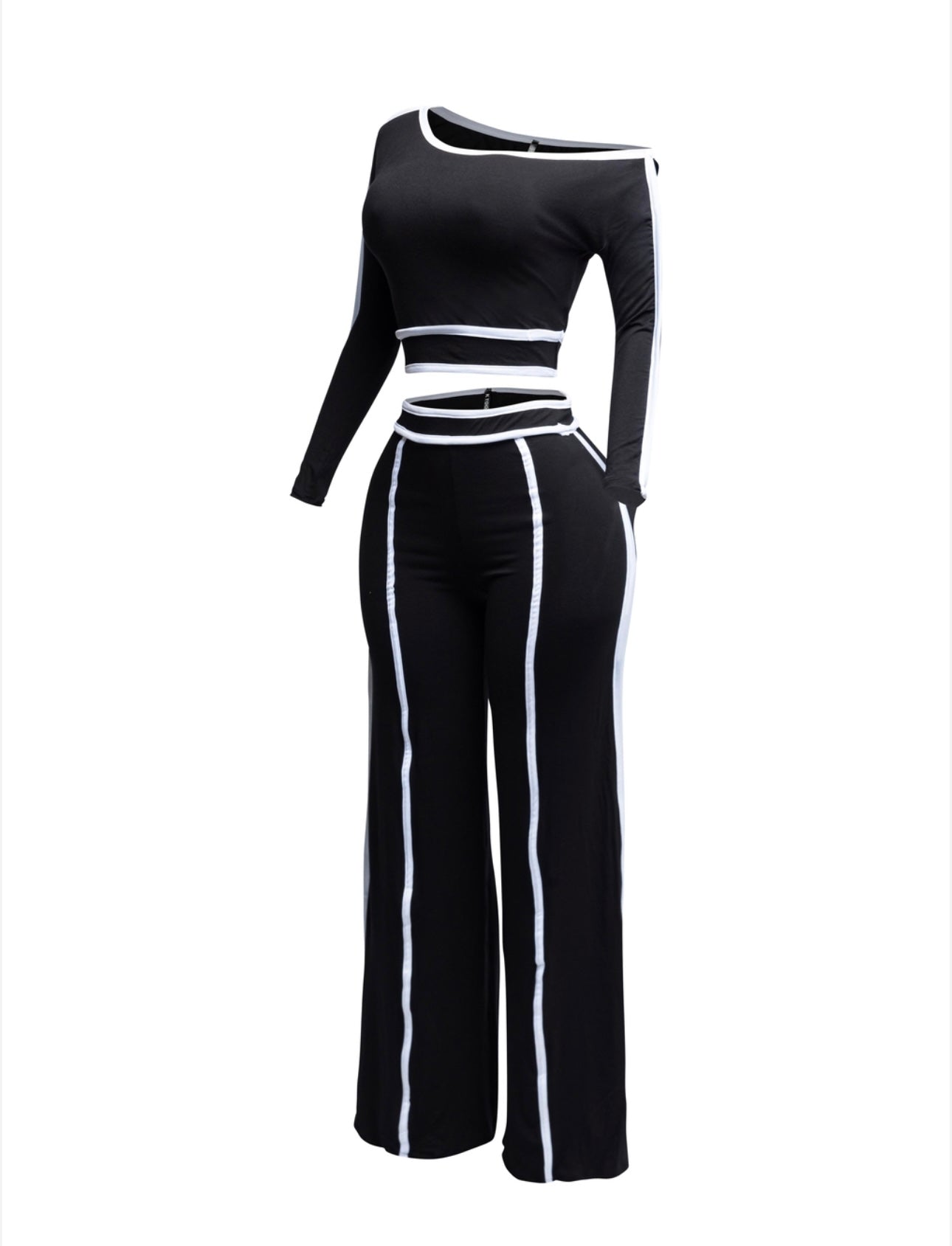 Off The Shoulder Pants Set