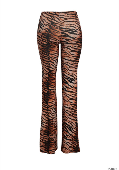 Plus Size Tiger Pants