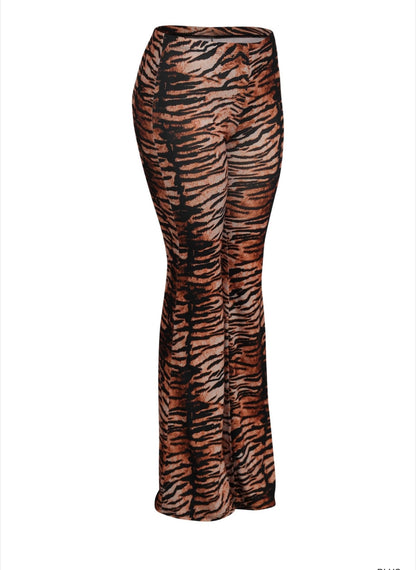 Plus Size Tiger Pants