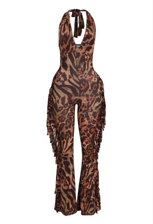 Leopard Jumpsuit
