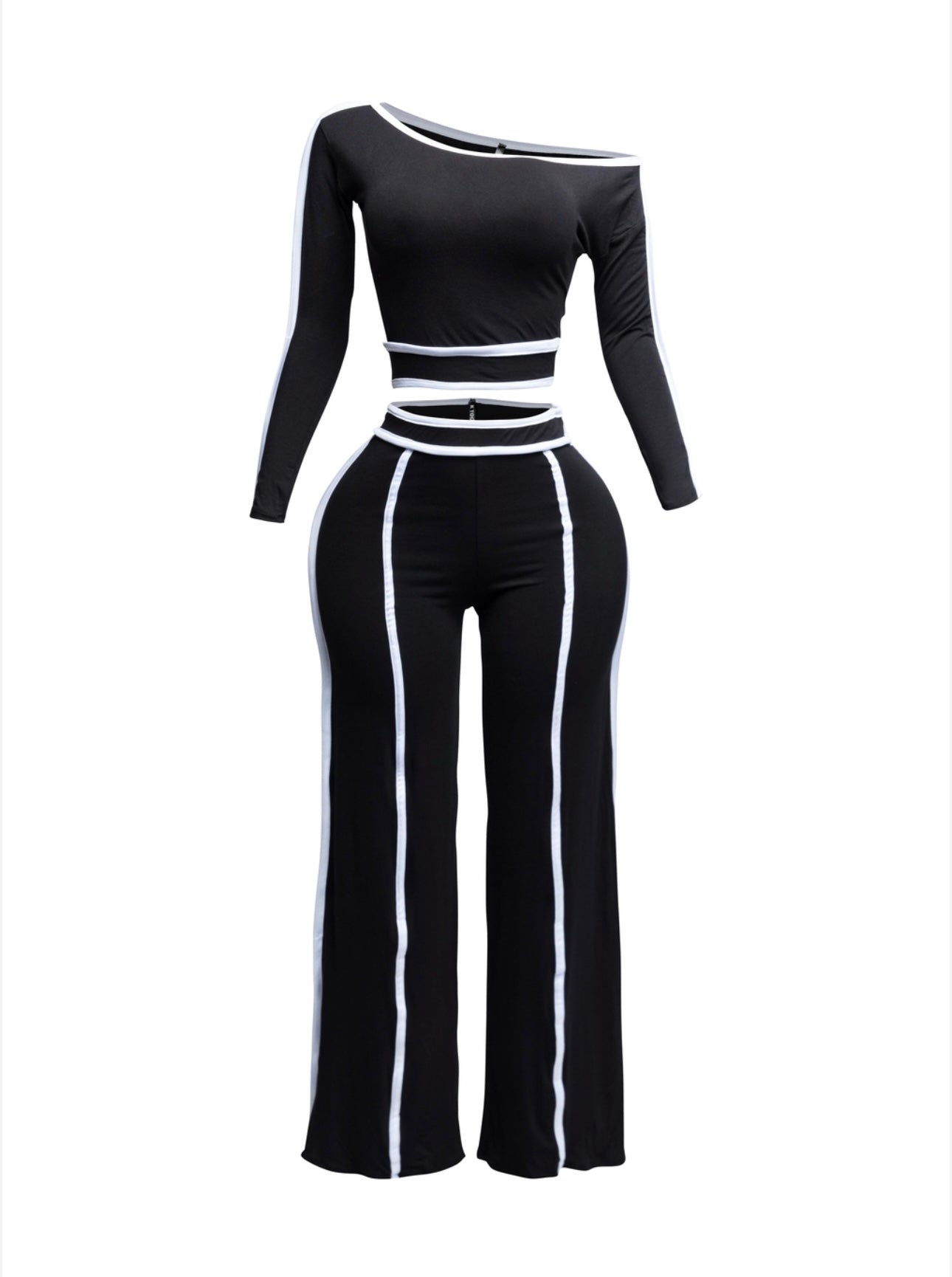 Off The Shoulder Pants Set