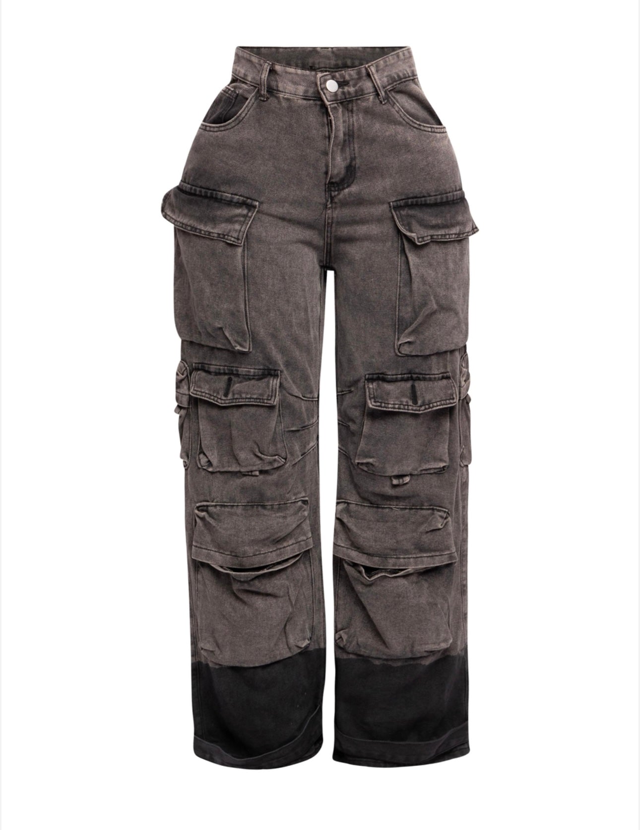 Black cargo pants